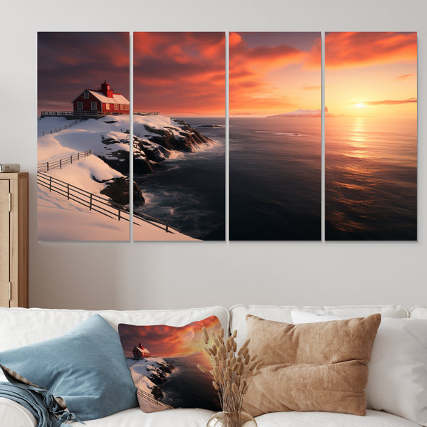 Beachcrest Home Coastal Lighthouse Guard In Alaska III Coastal Light